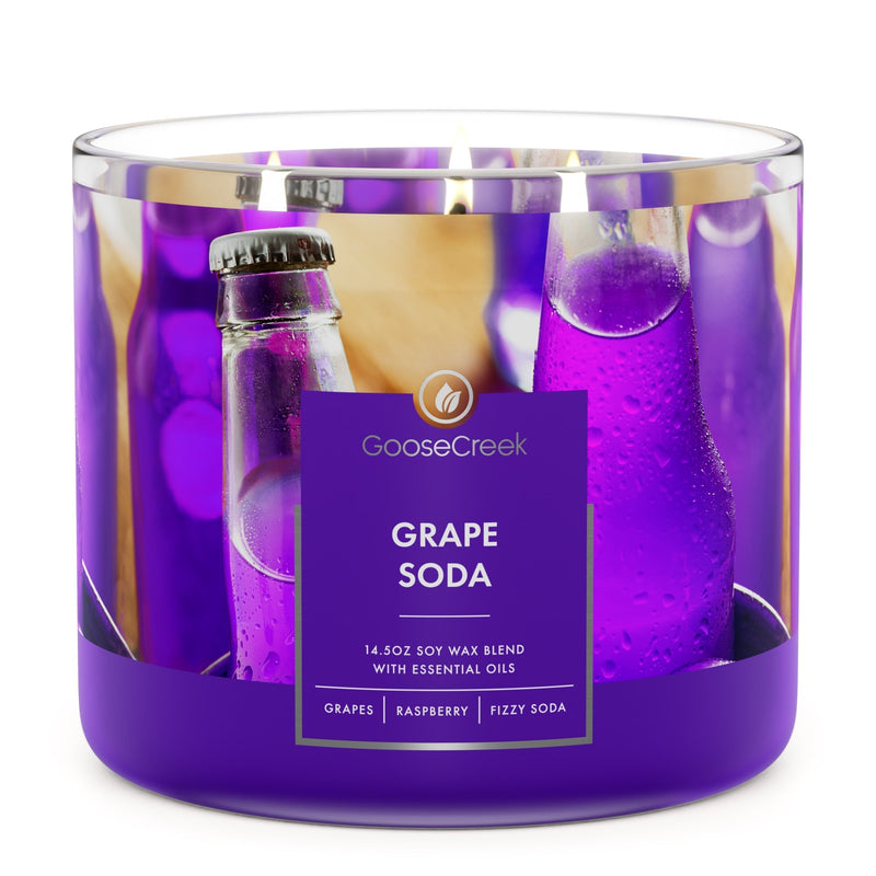 Grape Soda 3-Wick Candle Daily 6-0032